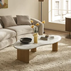 Fashion Lavine Marble Coffee Table Coffee Tables
