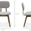 New Lily Chair Dining Chairs|Small Dining Room Furniture