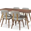 Sale Lily Dining Table with 4 Chairs Small Dining Room Furniture|Dining Room Furniture Sets