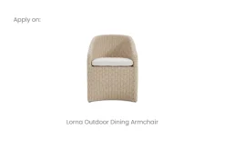 Sale Lorna Outdoor Dining Armchair Cover Outdoor Accessories