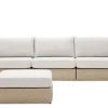New Lorna Outdoor Extended Sofa with Ottoman Outdoor Sofas|Outdoor Furniture Sets