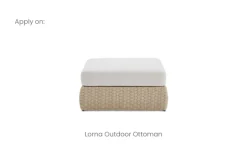 New Lorna Outdoor Ottoman Cover Outdoor Accessories
