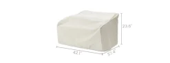 Clearance Lorna Outdoor Right Facing 1 Seater Sofa Cover Outdoor Accessories