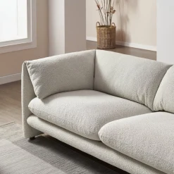 Best Lucas Performance Bouclé Sofa 3 Seater Sofas