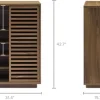 Discount Luka Cabinet, Walnut Sideboards & Buffet Cabinets