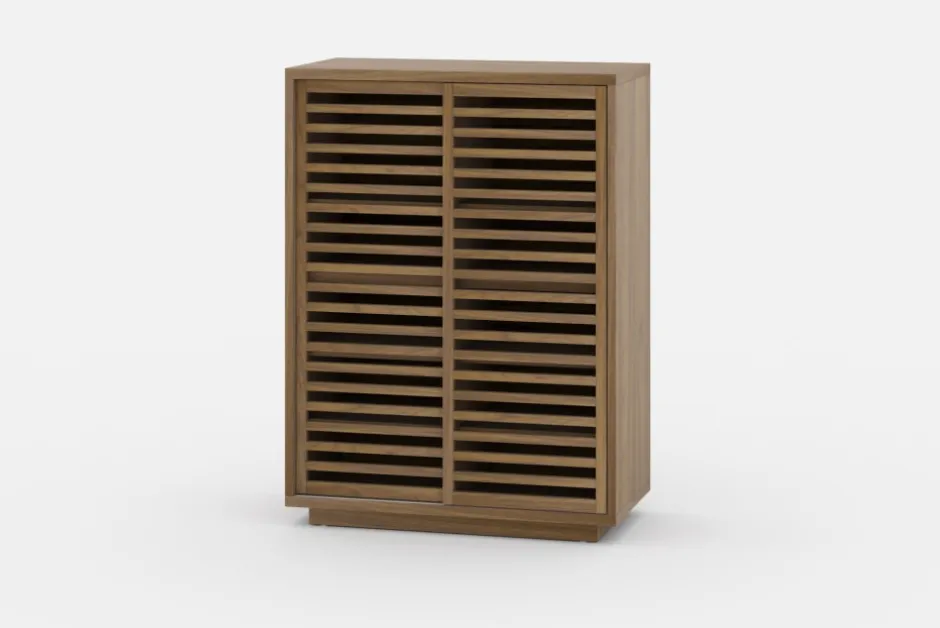 Discount Luka Cabinet, Walnut Sideboards & Buffet Cabinets
