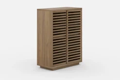 Discount Luka Cabinet, Walnut Sideboards & Buffet Cabinets