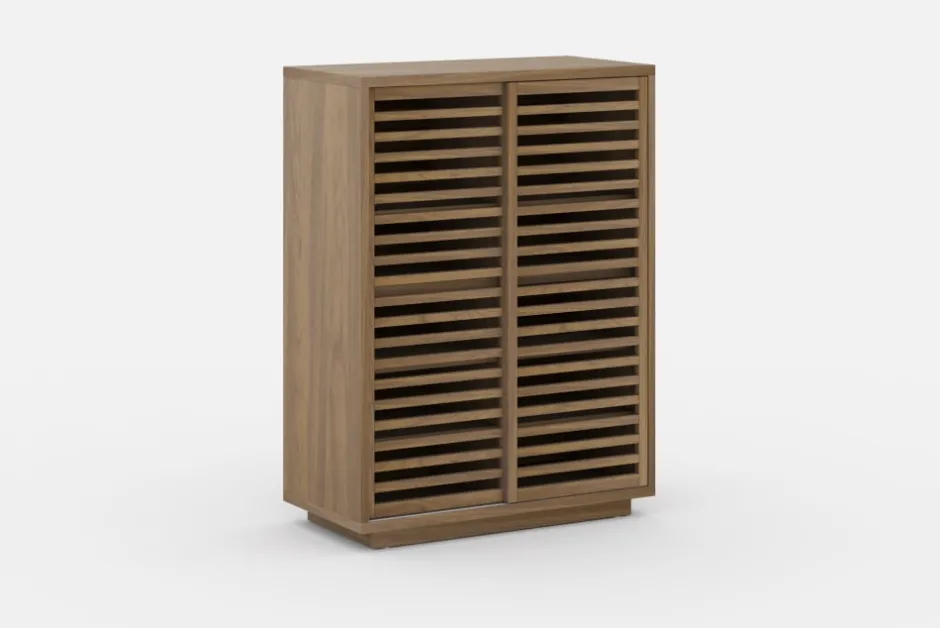 Discount Luka Cabinet, Walnut Sideboards & Buffet Cabinets
