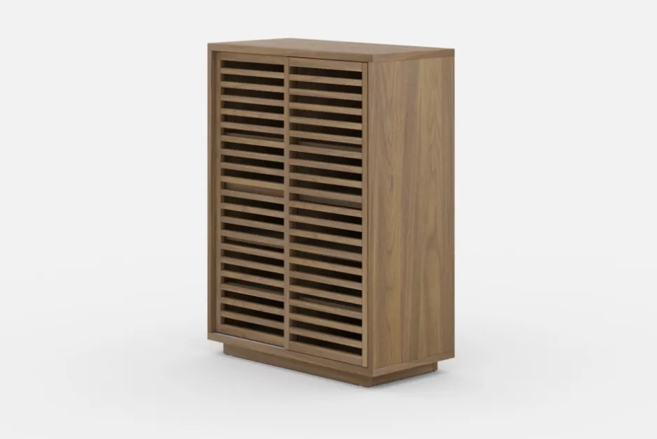 Discount Luka Cabinet, Walnut Sideboards & Buffet Cabinets