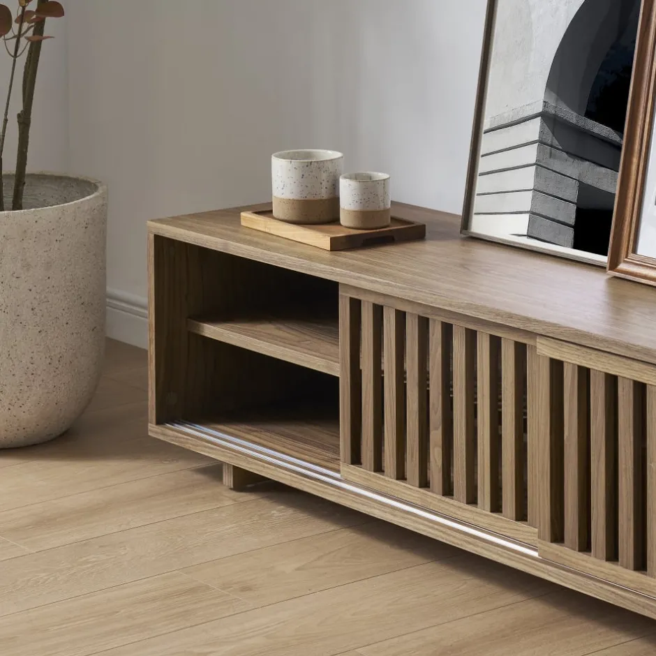 Best Luka TV Stand, Walnut Tv Stands