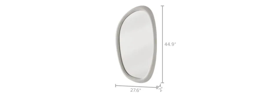 New Luna Large Wall Mirror Wall & Floor Mirrors|Small Bedroom Furniture