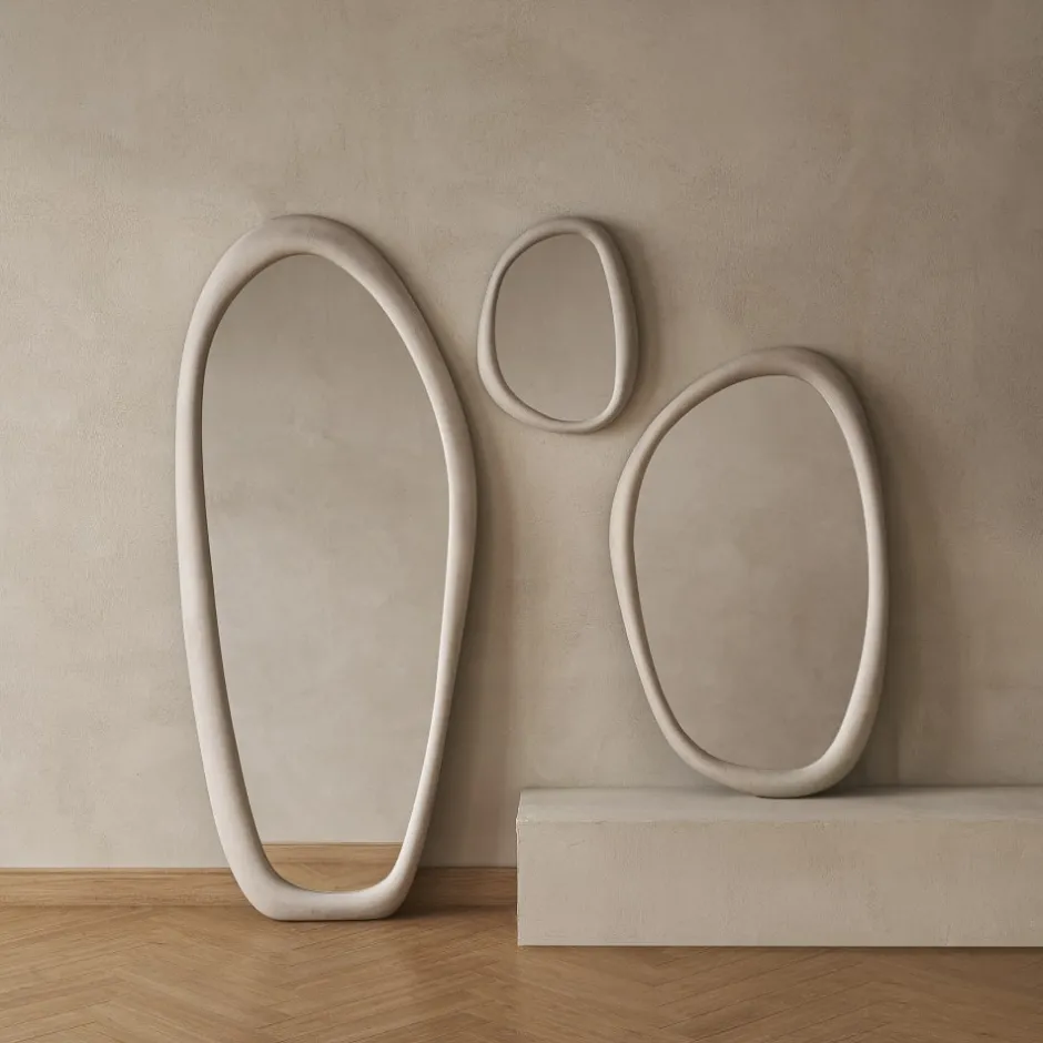 New Luna Large Wall Mirror Wall & Floor Mirrors|Small Bedroom Furniture