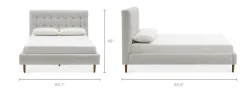 Fashion Madison Bed Small Bedroom Furniture|Beds & Bed Frames
