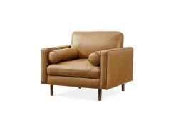 Clearance Madison Leather Armchair Armchairs And Accent Chairs