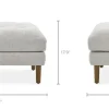 Outlet Madison Ottoman Footstools, Ottomans & Poufs
