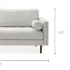 Online Madison Sofa Small Living Room Furniture|3 Seater Sofas