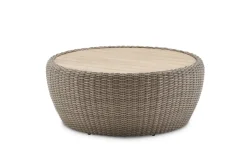 Fashion Malta Outdoor Round Drum Coffee Table Outdoor Coffee & Side Tables|Coffee Tables