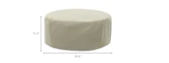 Hot Malta Outdoor Round Pedestal Coffee Table Cover Outdoor Accessories