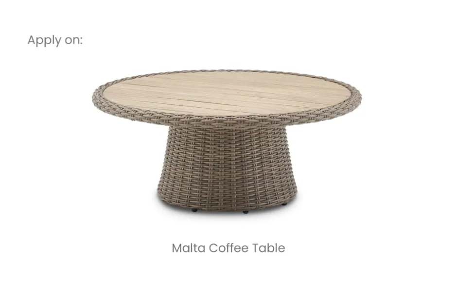 Hot Malta Outdoor Round Pedestal Coffee Table Cover Outdoor Accessories