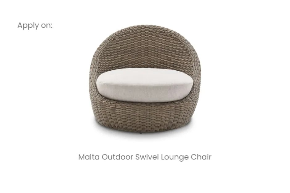 Online Malta Outdoor Swivel Lounge Chair Cover Outdoor Accessories