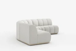 Fashion Marlow Performance Bouclé L-Shape Sectional Sofa Sectional Sofas