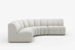 Fashion Marlow Performance Bouclé L-Shape Sectional Sofa Sectional Sofas