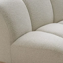 Fashion Marlow Performance Bouclé L-Shape Sectional Sofa Sectional Sofas