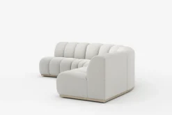 Fashion Marlow Performance Bouclé L-Shape Sectional Sofa Sectional Sofas