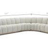 Discount Marlow Performance Bouclé Chaise Sectional Sofa Sectional Sofas