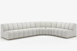 Discount Marlow Performance Bouclé Chaise Sectional Sofa Sectional Sofas