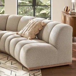 Outlet Marlow Performance Bouclé Wedge Sofa Armchairs And Accent Chairs|Modular Sofas
