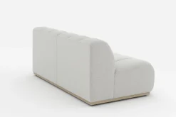 New Marlow Performance Bouclé Armless 2 Seater Sofa Modular Sofas|Loveseats