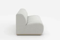 New Marlow Performance Bouclé Armless 2 Seater Sofa Modular Sofas|Loveseats