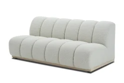 New Marlow Performance Bouclé Armless 2 Seater Sofa Modular Sofas|Loveseats