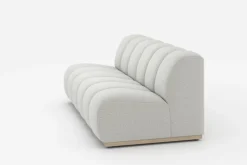 New Marlow Performance Bouclé Armless 2 Seater Sofa Modular Sofas|Loveseats