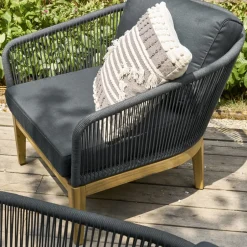 Sale Maui Outdoor Lounge Chair Set Small Outdoor Furniture|Outdoor Sofas