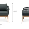 Best Maui Outdoor Lounge Chair Small Outdoor Furniture|Outdoor Lounge Chairs
