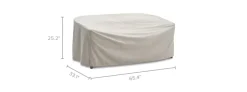Discount Maui Outdoor Loveseat Cover Small Outdoor Furniture|Outdoor Accessories