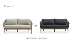 Discount Maui Outdoor Loveseat Cover Small Outdoor Furniture|Outdoor Accessories