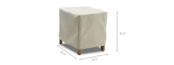 Clearance Maui Outdoor Side Table Cover Small Outdoor Furniture|Outdoor Accessories