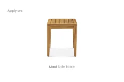 Clearance Maui Outdoor Side Table Cover Small Outdoor Furniture|Outdoor Accessories