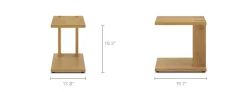 New Mori C Side Table Side Tables|Small Living Room Furniture
