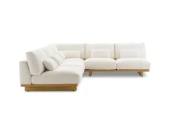 Sale Mori Performance Fabric Armless L-Shape Sectional Sofa Sectional Sofas
