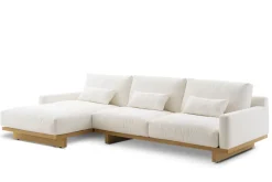 Discount Mori Performance Fabric Chaise Sectional Sofa Sectional Sofas