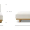 Online Mori Performance Fabric Left Chaise Sofa Modular Sofas|Loveseats