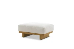 Hot Mori Performance Fabric Ottoman Footstools, Ottomans & Poufs