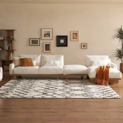 Best Mori Performance Fabric Right Chaise Sofa Modular Sofas|Loveseats