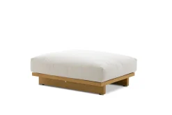 Discount Mori Performance Fabric Side Ottoman Footstools, Ottomans & Poufs