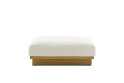 Discount Mori Performance Fabric Side Ottoman Footstools, Ottomans & Poufs