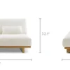 Best Mori Performance Fabric Single Arm 2 Seater Sofa Modular Sofas|Loveseats